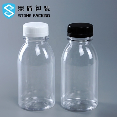 Botellas plásticas 250ml 28g del ANIMAL DOMÉSTICO del plástico transparente de los productos 34m m del hogar