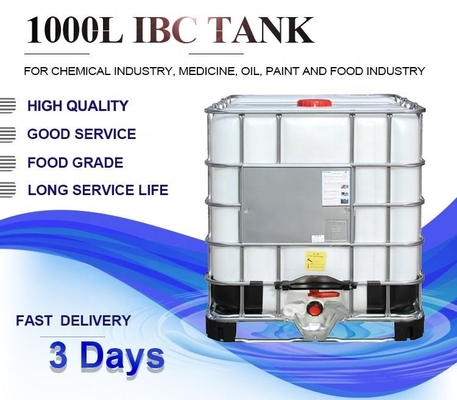Los tanques químicos de acero galvanizados del litro IBC de DC53D 1000 1200*1000*1150m m