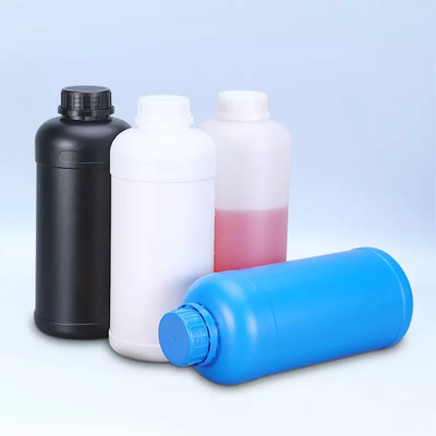 botella plástica de empaquetado líquida del HDPE químico del envase de plástico del HDPE de la tinta del pigmento 1000ml