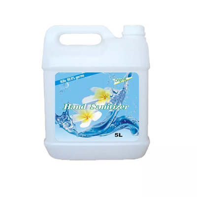 Jarro blanco de la forma del cuadrado del envase de plástico del HDPE 5L reutilizable para el almacenamiento de los líquidos