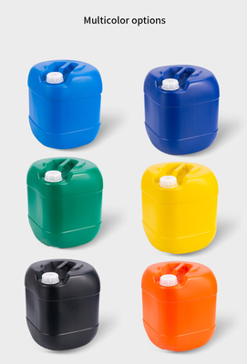 tambores de plástico cuadrados del HDPE del envase de plástico del HDPE 25L ​​para la industria química