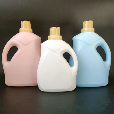 El detergente vacío reciclable embotella el material del HDPE para el suavizante de telas