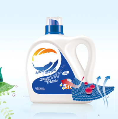 envases recargables reutilizables del tapón de rosca de la botella del detergente líquido del lavadero 5L