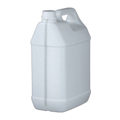 álcali ácido de los envases vacíos 5l de la botella del HDPE del cuadrado 220G resistente