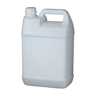 álcali ácido de los envases vacíos 5l de la botella del HDPE del cuadrado 220G resistente