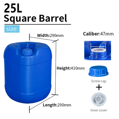 Tambores plásticos 1.2KG 1.25KG 1.35KG de 25 litros del HDPE de SIDUN