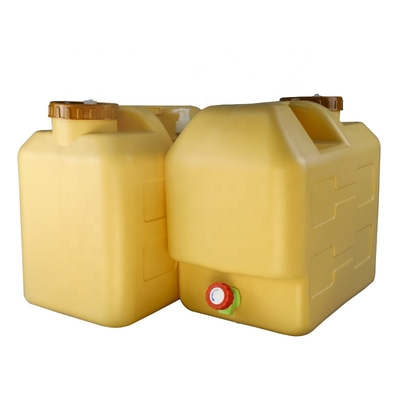 Rectángulo 1.3KG los tanques de agua de 5 galones que acampan resistentes a la corrosión