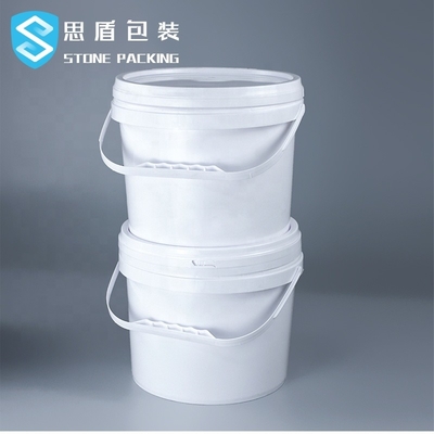 Sustancia química blanca 5l del diámetro 222m m PP alrededor de los envases de plástico 360g