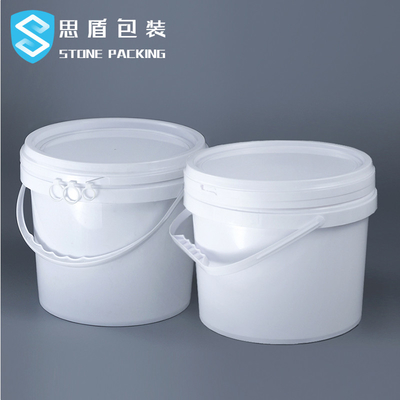 Sustancia química blanca 5l del diámetro 222m m PP alrededor de los envases de plástico 360g
