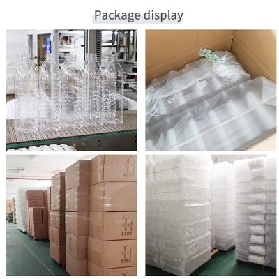Botellas plásticas 250ml 28g del ANIMAL DOMÉSTICO del plástico transparente de los productos 34m m del hogar