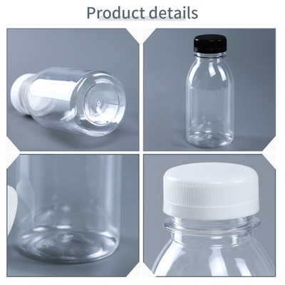 Botellas plásticas 250ml 28g del ANIMAL DOMÉSTICO del plástico transparente de los productos 34m m del hogar
