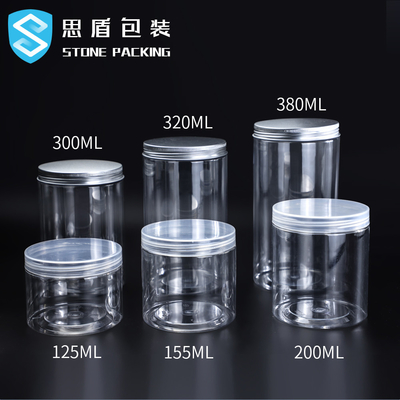 Botellas plásticas del ANIMAL DOMÉSTICO de 55*65M M con la tapa 13g del tornillo