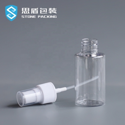 El ANIMAL DOMÉSTICO transparente del alcohol reciclable 40ml rocía la botella 73*34m m