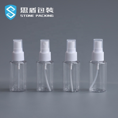 El ANIMAL DOMÉSTICO transparente del alcohol reciclable 40ml rocía la botella 73*34m m