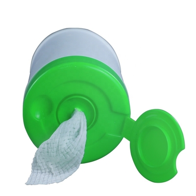 ODM plástico del OEM del casquillo de Jerry Can Plastic Bucket With del HDPE del algodón del alcohol de los trapos