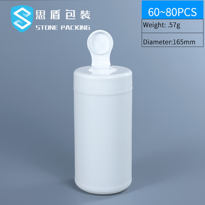 Tambor de tragante abierto mate del HDPE del envase de plástico del HDPE 750ML