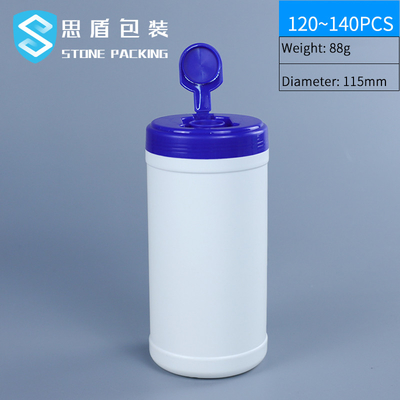 Tambor de tragante abierto mate del HDPE del envase de plástico del HDPE 750ML