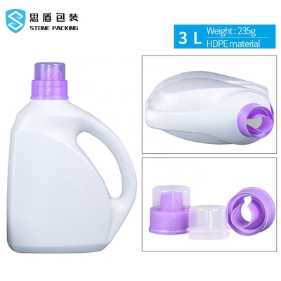 Botella vacía 5L del calibre 60m m para el detergente líquido 186*88*367m m