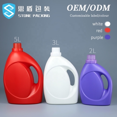 ODM detergente vacío líquido del OEM del calibre 60m m de las botellas de 2L 3L 5L