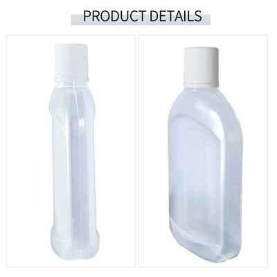 Botella del champú de Matte Translucent 500ml con el tapón de tuerca 45g