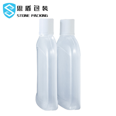 Botella del champú de Matte Translucent 500ml con el tapón de tuerca 45g
