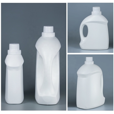 botellas vacías 2kg 5kg del detergente para ropa del HDPE del tapón de tuerca de 60m m