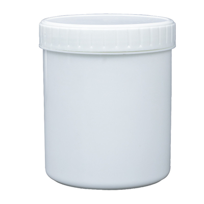 Botella plástica del HDPE 100ml del diámetro 112*140m m con el tapón de tuerca
